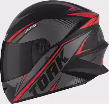 CAPACETE FECHADO PRO TORK R8 VERMELHO TAM. 58 VIS. FUMÊ