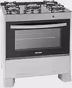 SUGGAR FOGÃO NEO GLASS PRATA MESA DE VIDRO 5 BOCAS TREMPE 6 APOIOS ACENDIMENTO AUTOMÁTICO FGVNG510PRIX