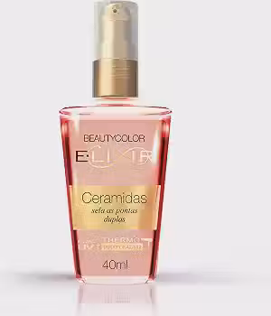 E.lixir Ceramidas - Sela as pontas duplas e Restaura os fios - BEAUTYCOLOR - 40ml