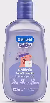 Colônia Infantil Baruel Baby Sono Tranquilo 120ml - Baruel Baby
