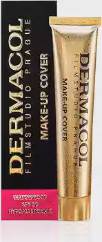 DERMACOL Make-Up Cover - Base de alta cobertura, base cremosa matte com FPS 30, à prova d'água, ideal para cobrir manchas de pele, acne e olheiras, maquiagem de longa duração, 30g (218)