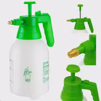 Pulverizador Manual Compressão Multiuso Borrifador Spray Ajustável para Jardinagem Limpeza Vidros e Uso Automotivo Domestico (2 Litros)