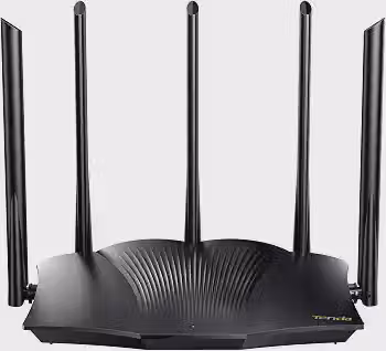 Roteador Tenda AX3000 Dual Band Gigabit Wi-Fi 6, velocidade de até 3 Gbps, 4 portas Gigabit completas, VPN, configuração fácil, controle parental, modo AP, OFDMA, MU-MIMO, WPA3 (RX12 Pro V2.0)