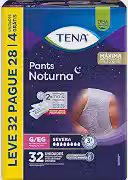 Tena Pants Noturna Roupa Íntima G/EG Leve 32 Pague 28 unidades