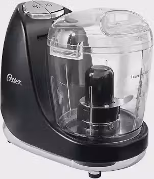 Oster Mini Processador, Chromer, 110V, Preto, 125W, 3320