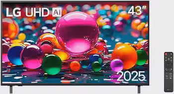 Smart TV 43' LG 43AU801C0SA 4K