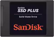 SANDISK SSD Plus Unidade de estado sólido interna de 500 GB - SATA III 6 Gb/s, 7 mm, velocidades de leitura/gravação de até 545 MB/s / 505 MB/s - SDSSDA-500G-G28