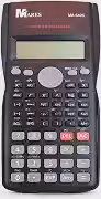Calculadora Científica Preta, 240 Funções, para Uso Escolar e Profissional