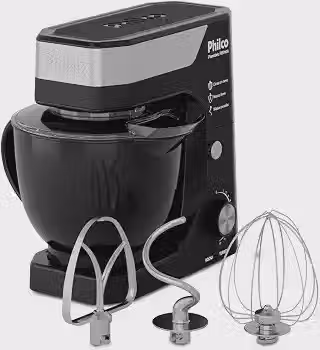 Philco Batedeira Planetária PBP90A Turbo 900W Aço inoxidável