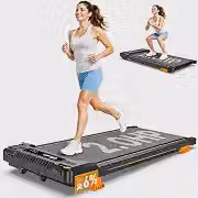 QBuen Esteira Elétrica Dobrável para Casa, 2HP para Caminhada, Corrida e Trote com Bluetooth e APP, Velocidade de 1 a 10 km/h(110v)