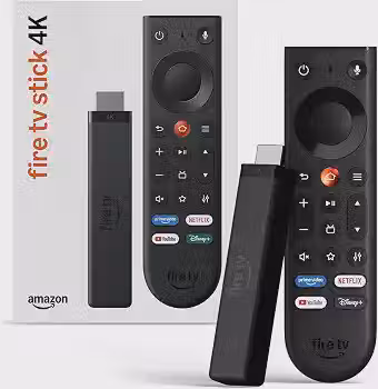 Amazon Fire TV Stick 4K (modelo mais recente), streaming em 4K simplificado, novo controle remoto Fire TV, todos os seus aplicativos em um só lugar, encontre séries e filmes rapidamente com Alexa+