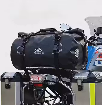 Bolsa à Prova d'Água para Moto 48L, Mochila Impermeável Estanque
