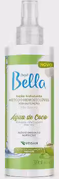 Depil Bella - Loção Água de Coco Hidratante Pós-Depilação Método Hidrossolúvel 300ml
