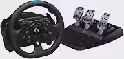 Volante Logitech G923 para Xbox Series X|S, Xbox One e PC com Force Feedback TRUEFORCE, Pedais Responsivos, Launch Control e Acabamento em Couro