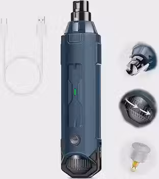 Lixa de Unha Pet Cães e Gato Cortadora Eletrica 6 Modos com 2 Led