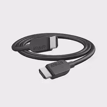 Anker Cabo HDMI 2.1 8K@60Hz, Ultra HD 4K@120Hz, Certificado High-Speed de 48Gbps, Compatível com PlayStation 5, Xbox, TVs Samsung e Muito Mais (1,8 m)
