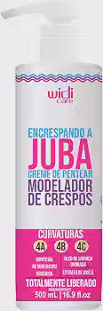 Widicare Encrespando A Juba Creme De Pentear - Widi Care Widi Care Branco Médio