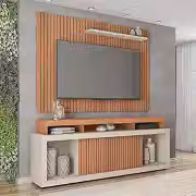Rack para TV até 70' com Painel 2 Portas Caemmun Aegon