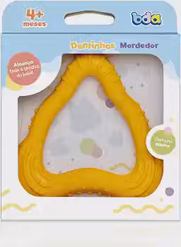 Toyster - Mordedor Dentinhos - Conforto para Gengiva, Design Ergonômico, Seguro e Atóxico - BDA