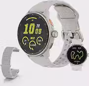 Bettdow SmartWatch GPS, Relogio Smartwatch Masculino e Feminino, 1,43 polegadas HD AMOLED, chamada Bluetooth, Esportivos relógio com voz por IA, Compatível com Android iOS, 2 Pulseiras (Titanium)