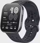 Amazfit Bip 6 Smart Watch 46 mm, bateria de 14 dias, tela AMOLED de 1,97 polegadas, resistência à água 5 ATM, GPS e mapas gratuitos, IA, chamada via Bluetooth, mais de 140 modos de treino (Black)