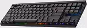 Teclado Mecânico Gamer Sem Fio Logitech G515 com Design TKL,Tecnologia LIGHTSPEED, RGB LIGHTSYNC, Conexão USB ou Bluetooth, Switch GL Brown Tactile e Bateria Recarregável - Preto