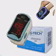 Oxímetro G-TECH Led Com Capa De Proteção E Estojo