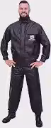 Capa De Chuva Motoqueiro Star Capas Impermeável Conjunto Jaqueta e Calça Motoqueiro Motociclista Motoboy Motogirl Impermeável Masculino e Feminino