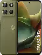 Smartphone Motorola Moto g15-256GB 4GB RAM+8GB Ram Boost e Camera 50MP com AI e Night Vision Bateria de 5200 mAh Tela FHD+ 6.7' com Superbrilho NFC - Verde