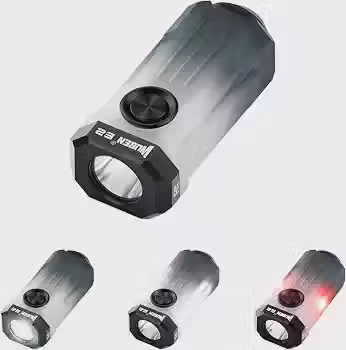 WUBEN E2 Mini LED Lanterna Recarregável, EDC Chaveiro Lanterna de Bolso