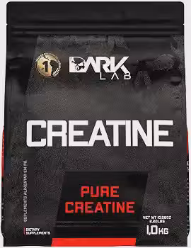 Creatina Pura Dark Lab, Monohidratada 100% de Pureza, Sem Glúten, Sem Sabor (1kg)