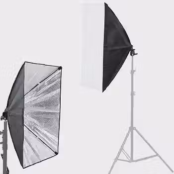 Softbox Luz Contínua Lorben 50x70 Cm Com Bolsa Soquete E27 Estúdio Fotografia Vídeo Lives Retrato - GT6313