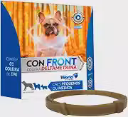 Coleira Antipulgas Deltametrina 19g Proteção Cães Pequeno Médio Porte Controle Carrapatos