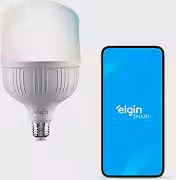 Lâmpada LED Smart Elgin 30W Compatível com Alexa e Google Home Bivolt Color RGB
