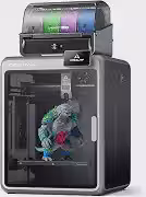 Creality Official K2 Combo Impressora 3D - 600mm/s Alta Velocidade, Impressão CFS de 16 Cores, Câmeras AI Duplas, Ultra-Silenciosa, Volume de Construção 260x260x260mm