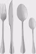 LYOR - Faqueiro de Aço Inox Positano 24 Peças - Jogos de Talheres - Mesa Posta - Utensílios de Cozinha, Enxoval, Casamento, Decoração