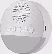 White Noise Sleep Machine Built-in 6 Som suave Luz de respiração suave 15/30/60 Sincronização inteligente para pessoas de todas as idades