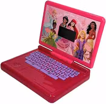 Candide, Laptop Infantil, Princesas, Com Minigame, Brinquedo Educativo - Bilíngue