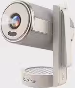 Basike Projetor portatil, Projetor Inteligente Full HD 1080P 15000 Lumens, 2.4G+5G+WIFI 6 Android 12, Bluetooth 5.4, Suporte 4K e Montagem 180° -Cinema Portátil para Casa, Sala de Aula e Reuniões