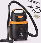 Electrolux Aspirador água pó potente função sopro limpeza profunda potente 1400W 18L total 11L util protetor termico AQP20 220V
