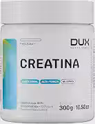 Creatina Monohidratada Sem Sabor - Pote 300g - Suplementação Treino Academia, Ganho Muscular Hipertrofia, Força Energia Resistência, Suplementos Naturais - DUX HUMAN HEALTH