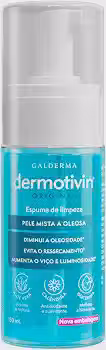 Dermotivin Original Espuma de Limpeza Facial para Pele Mista a Oleosa 130ml