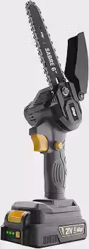 WAP Motoserra Sabre à Bateria 6' K21 S01, com Autonomia de 20 Minutos e Corte Máximo de 10cm, 3600rpm 21V Bivolt