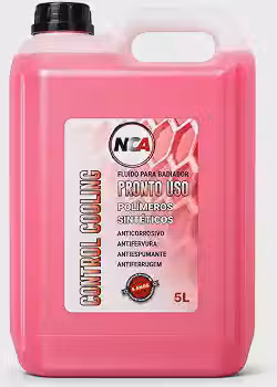 Galão 5L Aditivo Radiador NCA Rosa | Control Cooling Profissional | Polímeros Sintéticos | Pronto Uso | ISO 9001