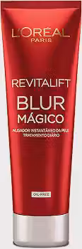 L'Oréal Paris Revitalift Blur Mágico, Primer Facial com Tecnologia Opti-Blur, Efeito Blur Matte, Disfarça Rugas e Poros Instantaneamente, 27g