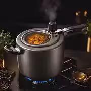 Panela de Pressão MTA 4,5L com Visor Grande 7 Camadas Antiaderente
