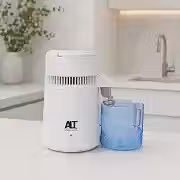 Destilador de Água Inox 750W Portátil 1L/h, 4 Litros, 220 Volts