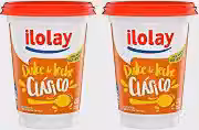 Kit 2 Doces de Leite Ilolay Clássico Argentino Cremoso - 400g Cada