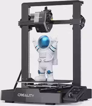 Creality Ender 3 V3 SE Impressora 3D - 250mm/s de Alta Velocidade, Auto-Equalização CR Touch, Extrusora Direta Sprite, Duplo Eixo Z, Ideal para Iniciantes