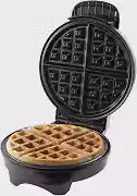 Britânia Golden Waffle, Prepara 4 Waffles, Preto, 220v, Moderno Metal e Plástico